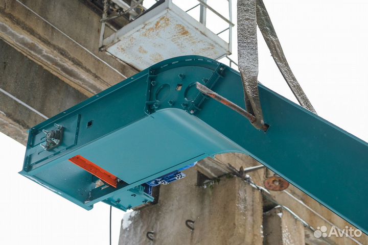 Скребковый транспортер Z-образный двухцепной