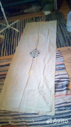 Шторы, скатерть, покрывало старинные