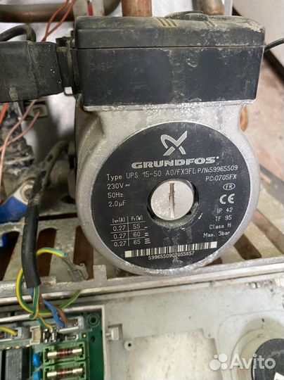 Моторчик для котла отопления. Siemens VGU54.A1109