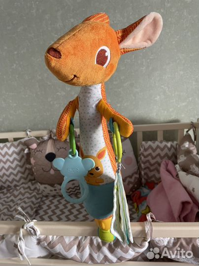 Развивающия игрушка 2 в 1 «Кенгуру»