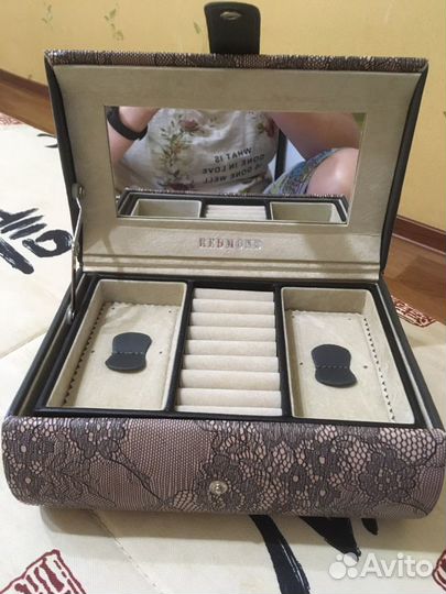 Шкатулка для украшений новая redmond
