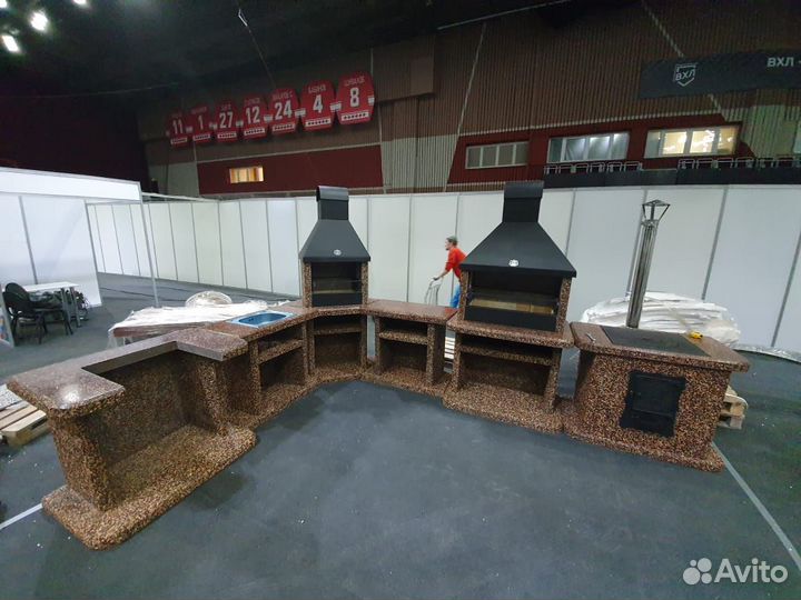 Печи барбекю, гриль, мангал