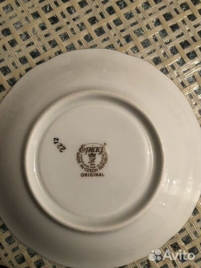 Сервиз чайный Чехия Роза