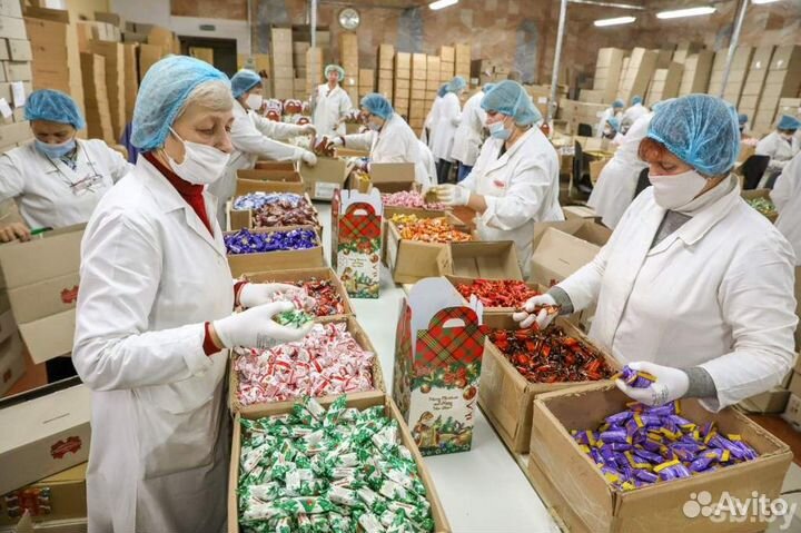 Упаковщицы(ки) конфет / Питание Проживание Вахта