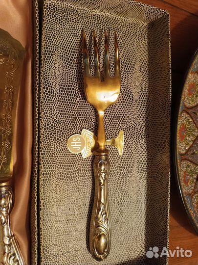 Серебряный столовый набор