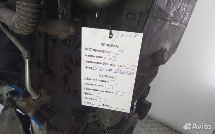 Двигатель Renault Megane K9K 832