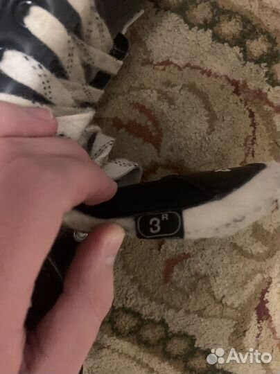 Хоккейные коньки bauer детские