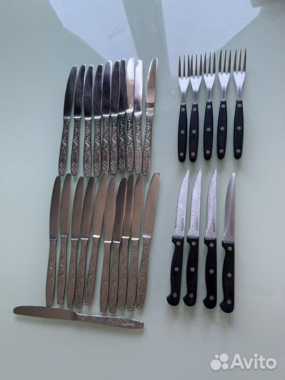 Цена за все столовые приборы