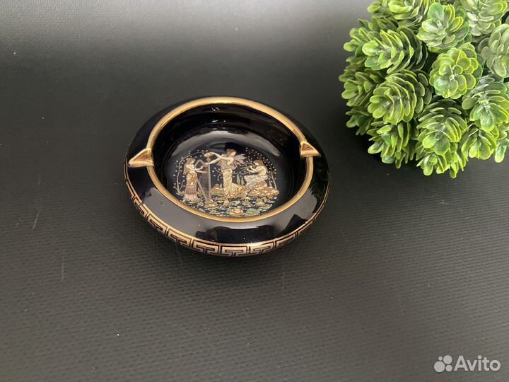 Пепельница керамическая винтажная