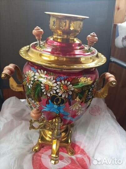 Самовар электрический расписной