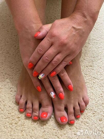 Маникюр педикюр
