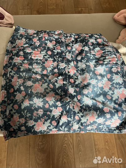 Джинсовая юбка