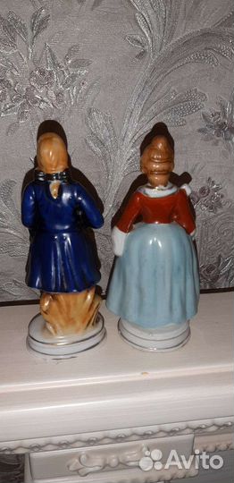 Винтажные фарфоровые статуэтки. Япония
