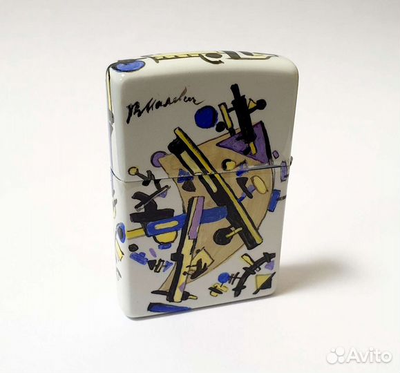Зажигалка Zippo - Черный квадрат Малевича