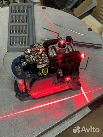 Ремонт лазерных уровней и нивелиров