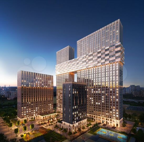 1-к. квартира, 35 м², 24/39 эт.