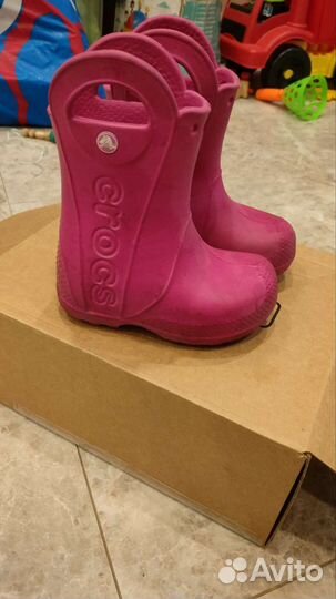 Сапоги crocs c7