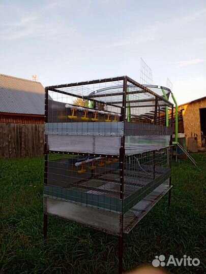 Клетка для кур бройлеров разборная