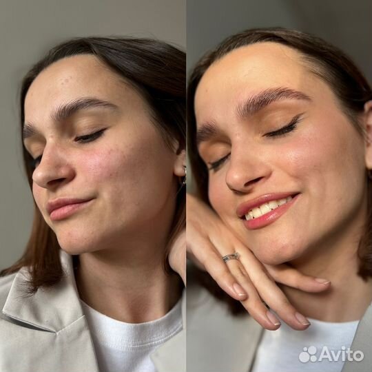 Модель на брови