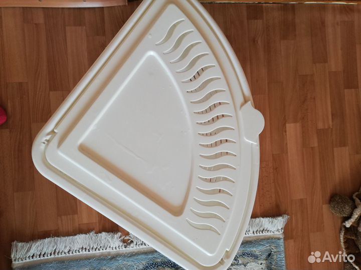 Корзина для белья угловая