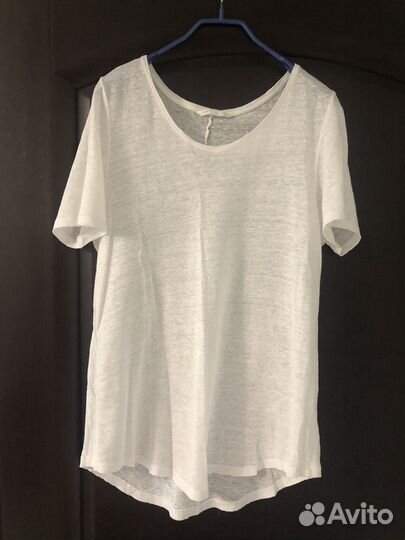 Футболка льняная майка лен HM, S-M