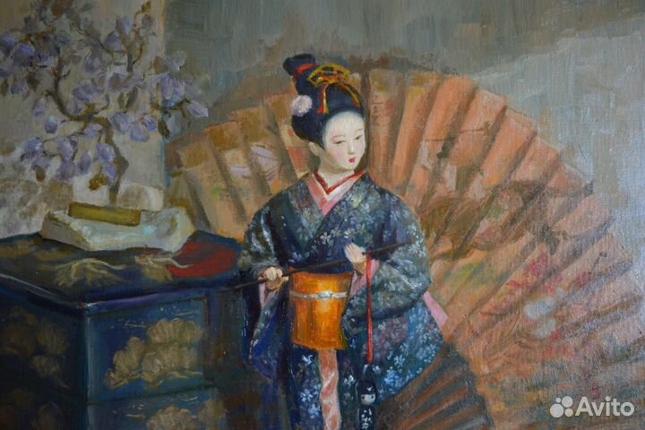 Японский натюрморт живопись