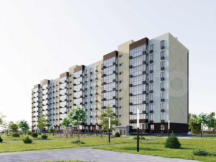 3-к. квартира, 83,4 м², 6/9 эт.