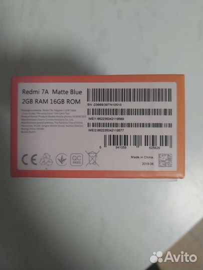 Телефон Xiaomi redmi 7a