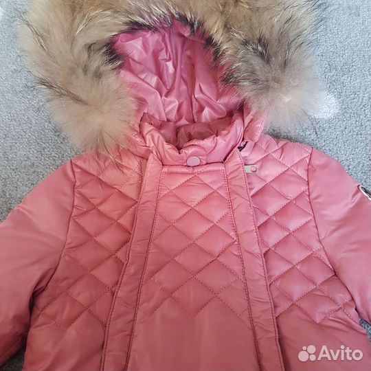 Зимний комбинезон для девочки 74-80