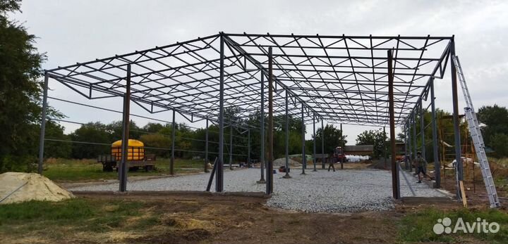 Ангар под склад зерно