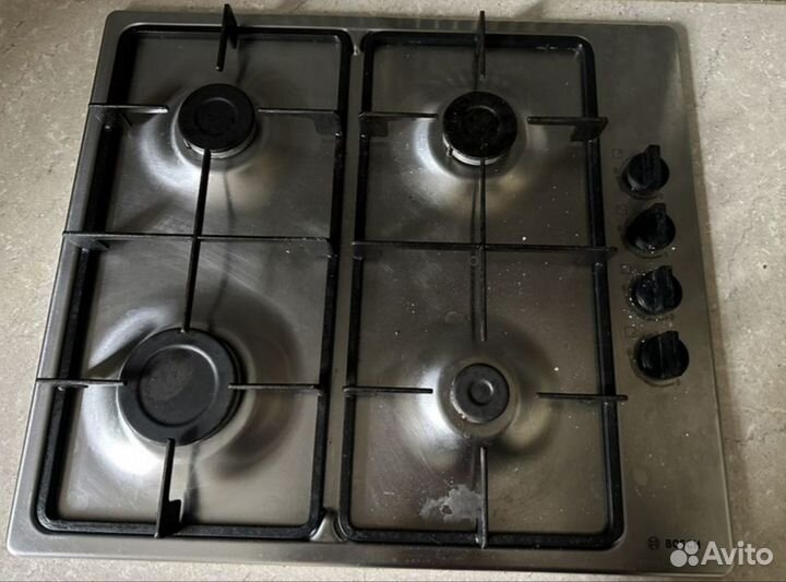 Газовая варочная панель 4 конфорки bosch
