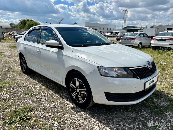 Skoda Rapid 1.6 МТ, 2018, 113 000 км