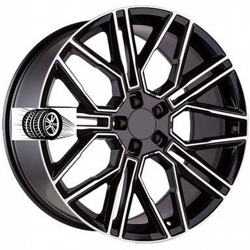 Литые диски Khomen Wheels 9.5×R21 5×130