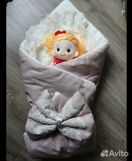 Конверт на выписку для девочки