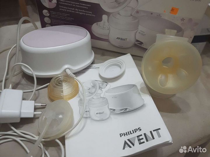 Молокоотсос avent электрический