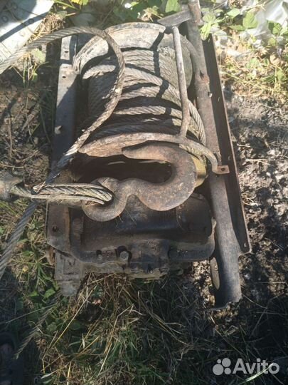 Лебёдка с карданом и тросом на ЗИЛ-131