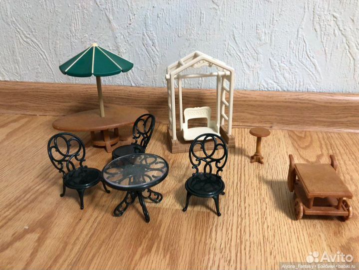 Комплект садовой мебели Sylvanian Families