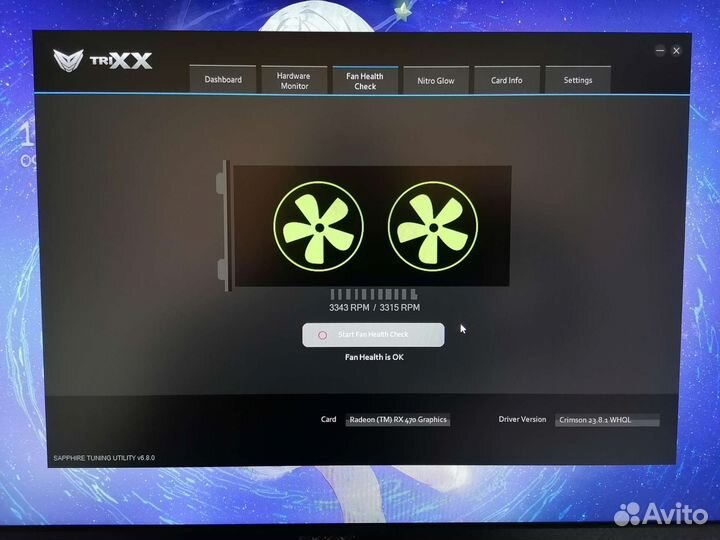 Sapphire rx 470 nitro 4gb