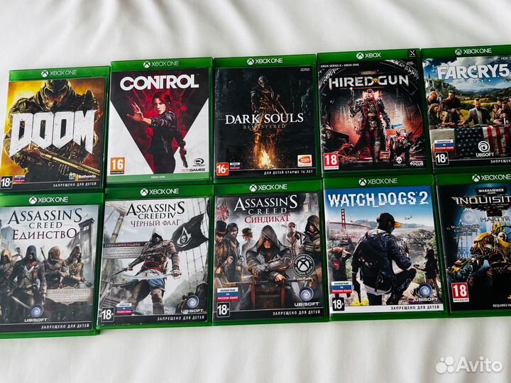 Игры на xbox One