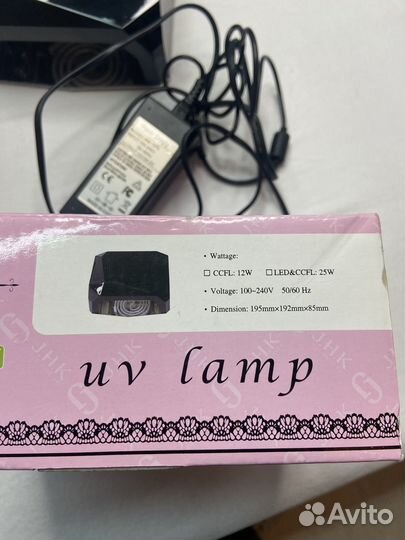 LED UV лампа для ногтей