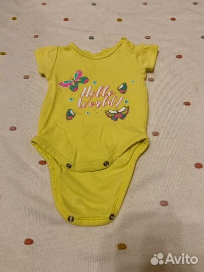 Боди для девочки р. 50-56