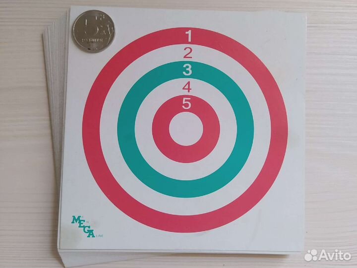 Мишень для стрельбы из пневматики