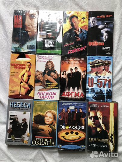 Видео кассеты с фильмами