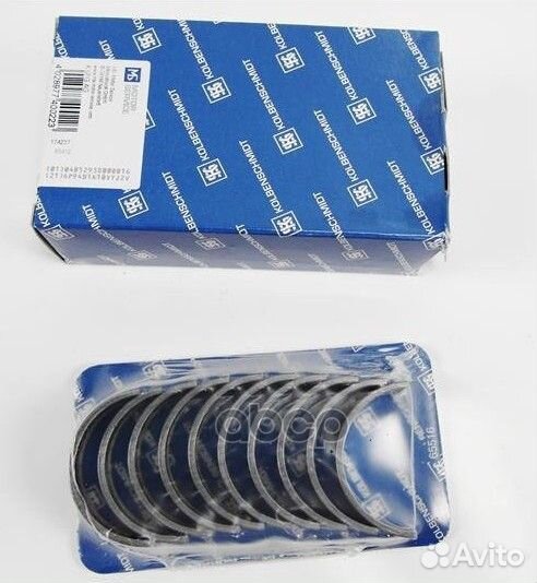 77 907 600 вкладыши коренные(4) Audi A3/A4/A5/A