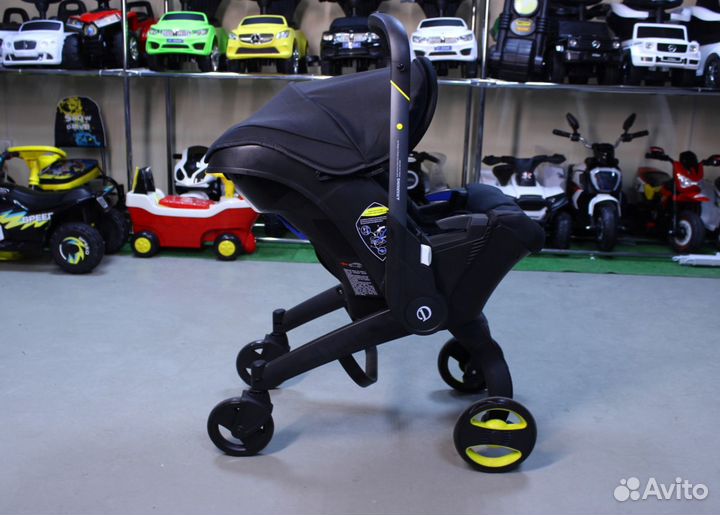 Автолюлька с колесами Foo 4 в 1 полный комплект