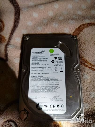 Жесткий диск Seagate 500 гб ST3500312CS