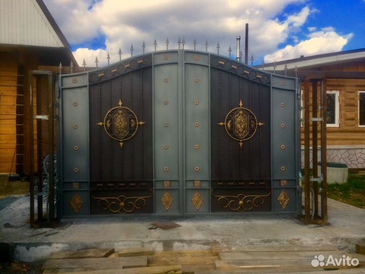 Ворота кованные в наличии