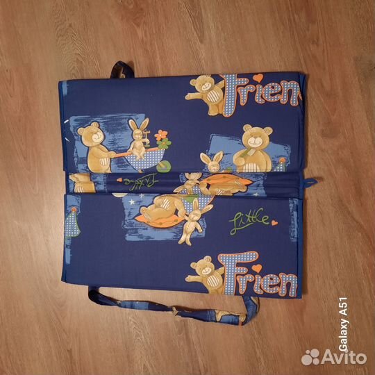 Коврик-сумка детский