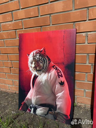 Картина Тигр в кимоно