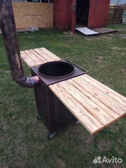 Печь для казана 12 литров (очаг для казана)